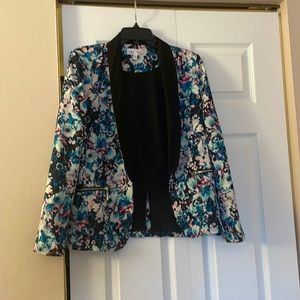 Oversized floral blazer size S